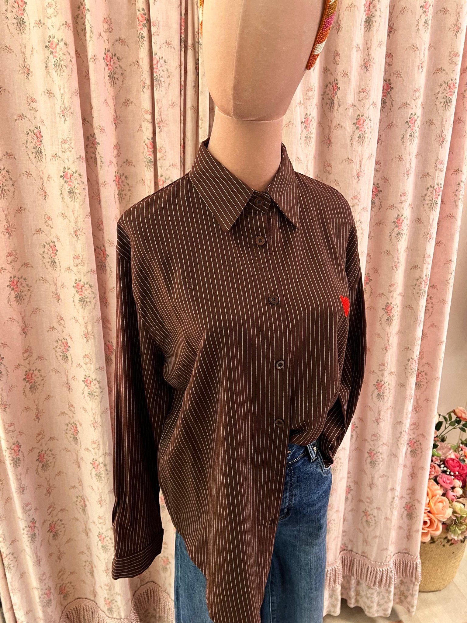 Camicia righe e cuore - Carlo Deni