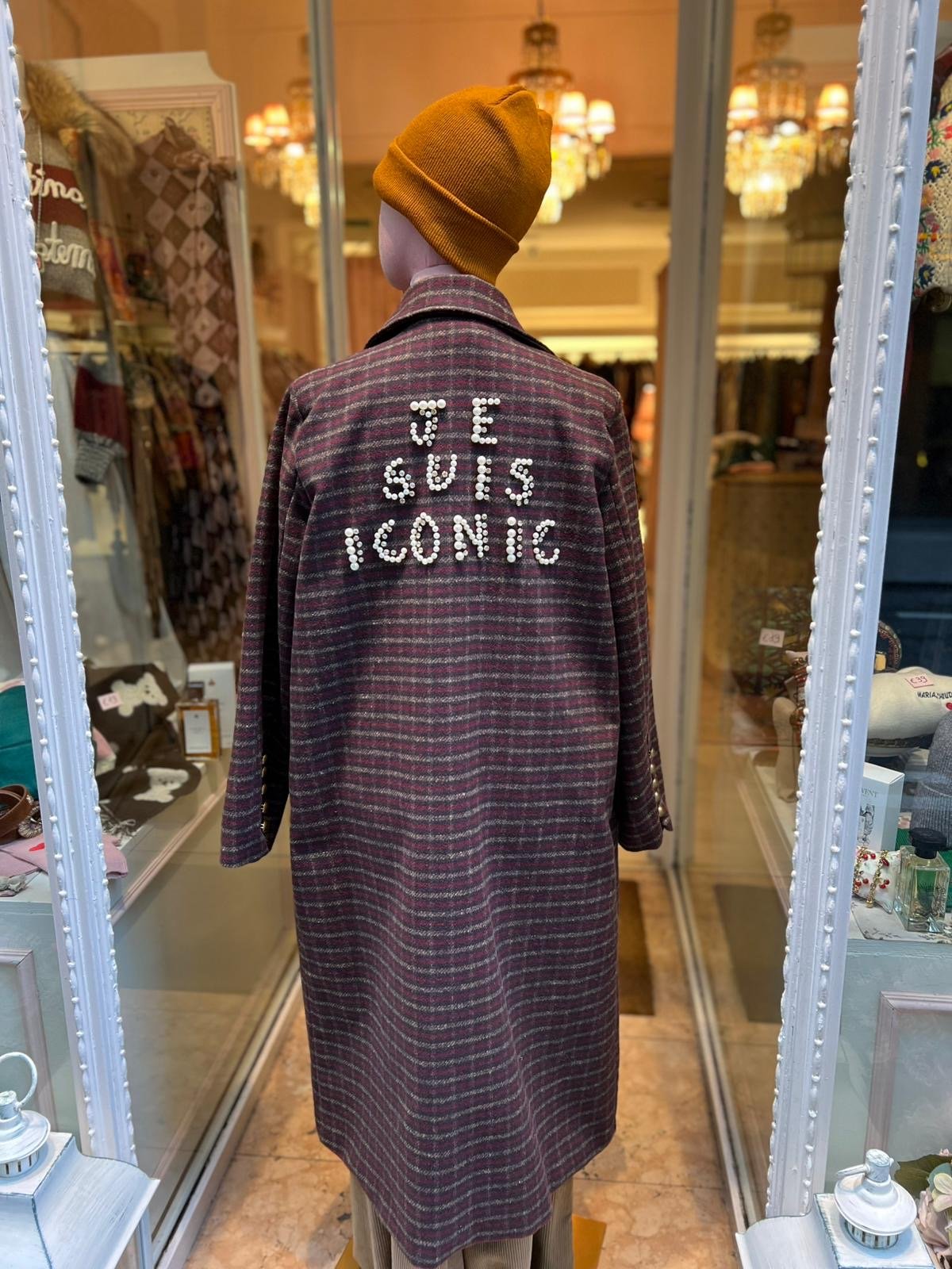 Cappotto Je suis iconic - Carlo Deni