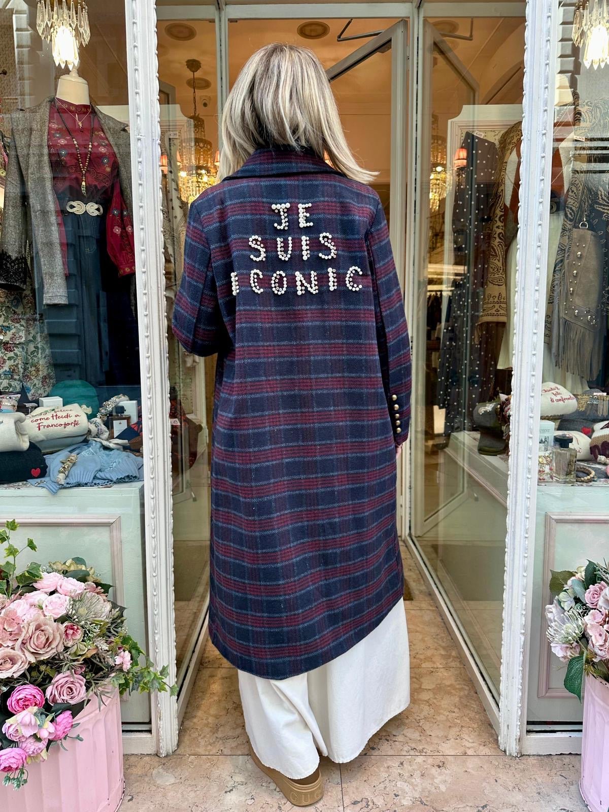 Cappotto Je suis iconic - Carlo Deni