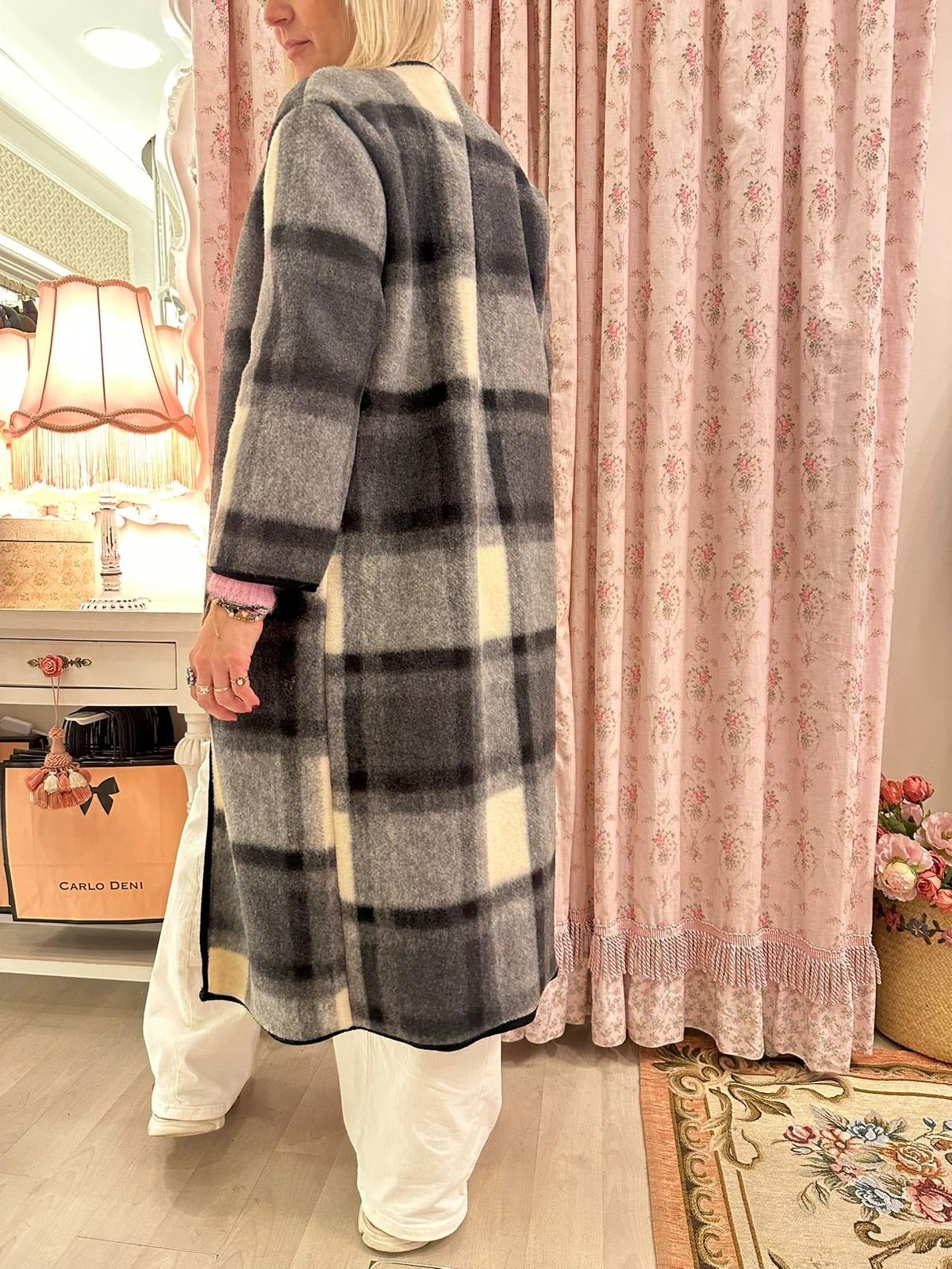 Cappotto Montana grigio perla - Carlo Deni