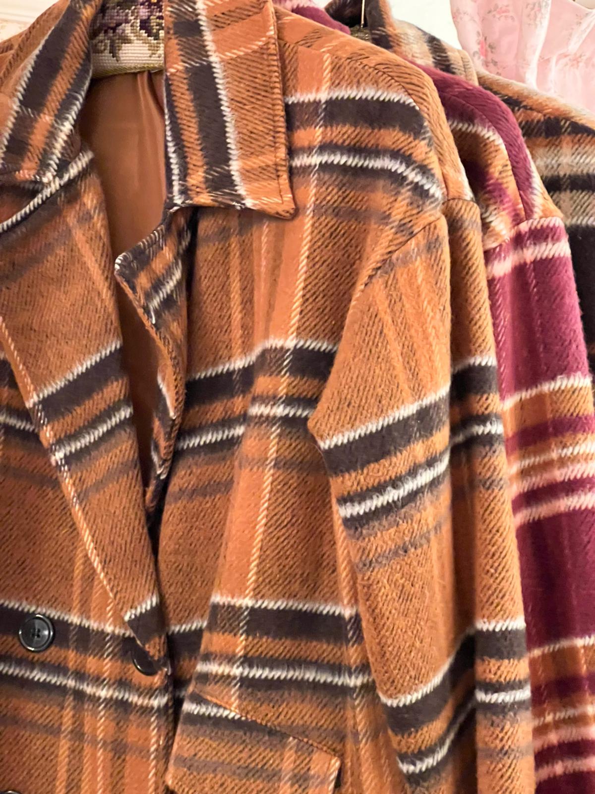 Cappotto Plaid Clairmont - Carlo Deni