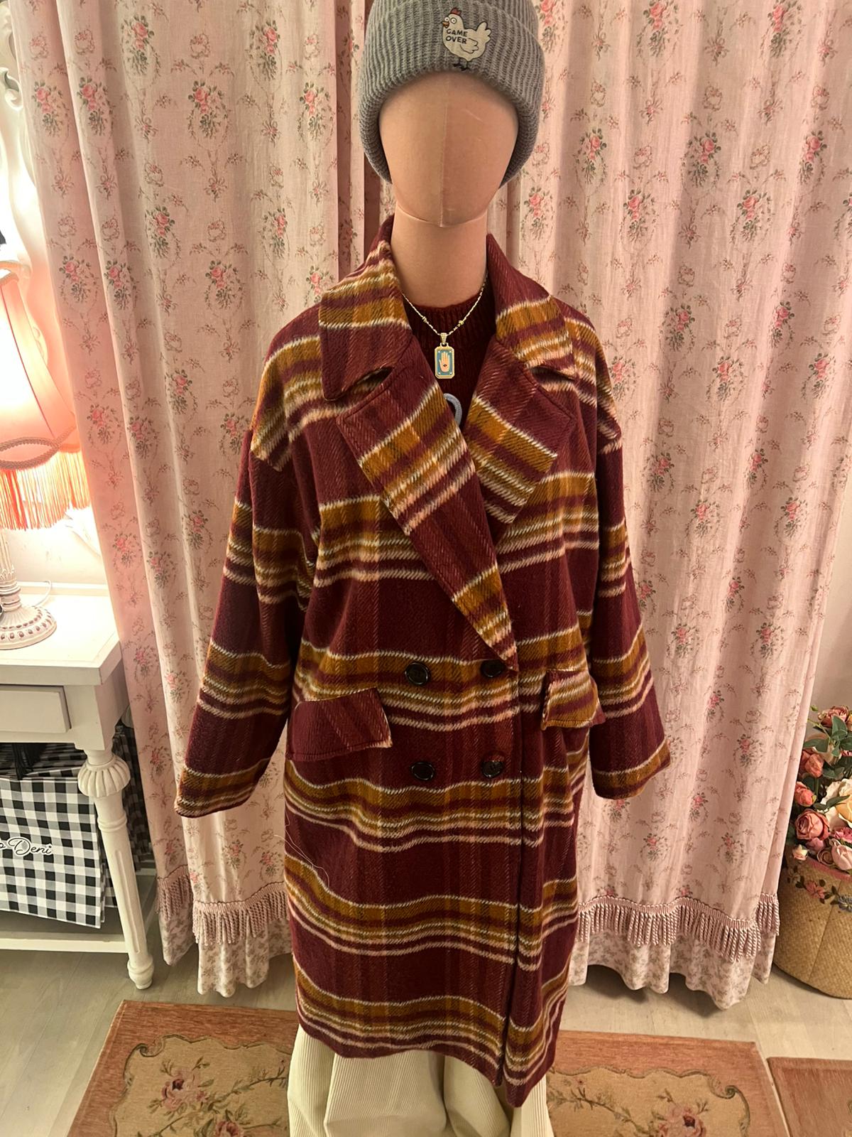 Cappotto Plaid Clairmont - Carlo Deni