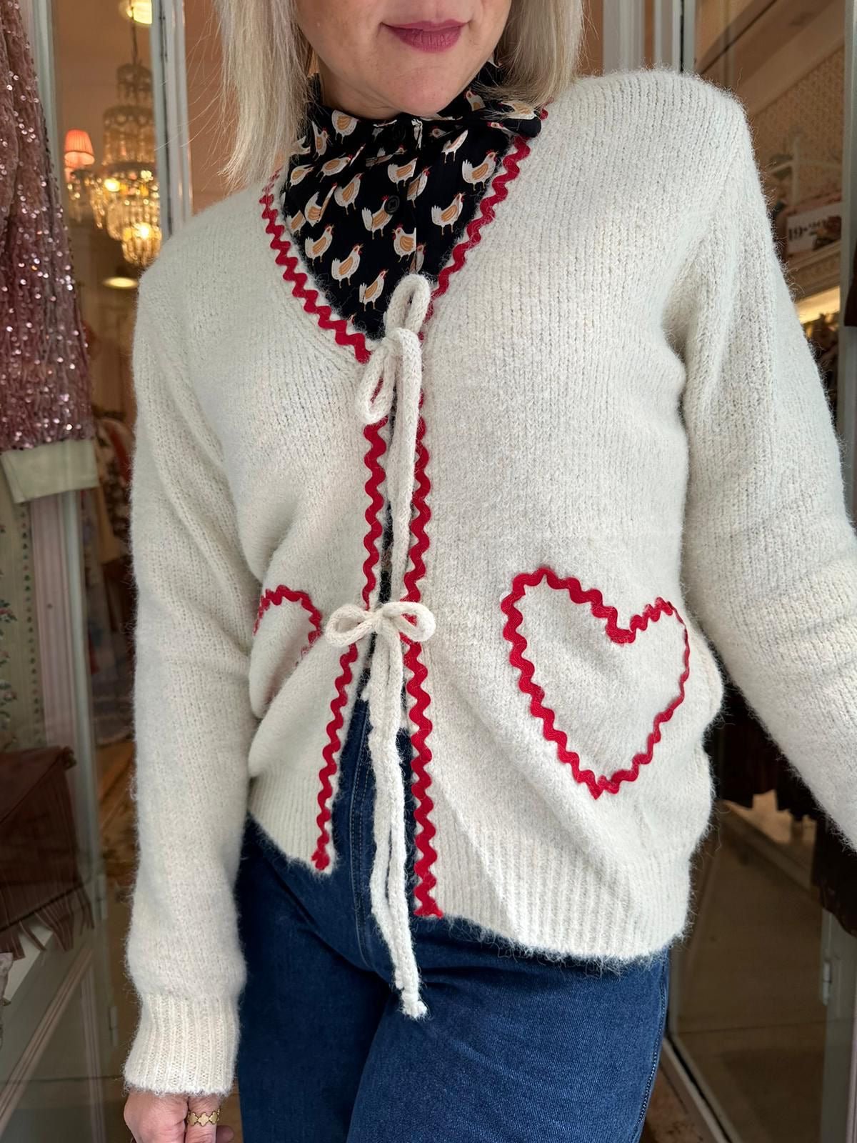 Cardigan Cuore - Carlo Deni