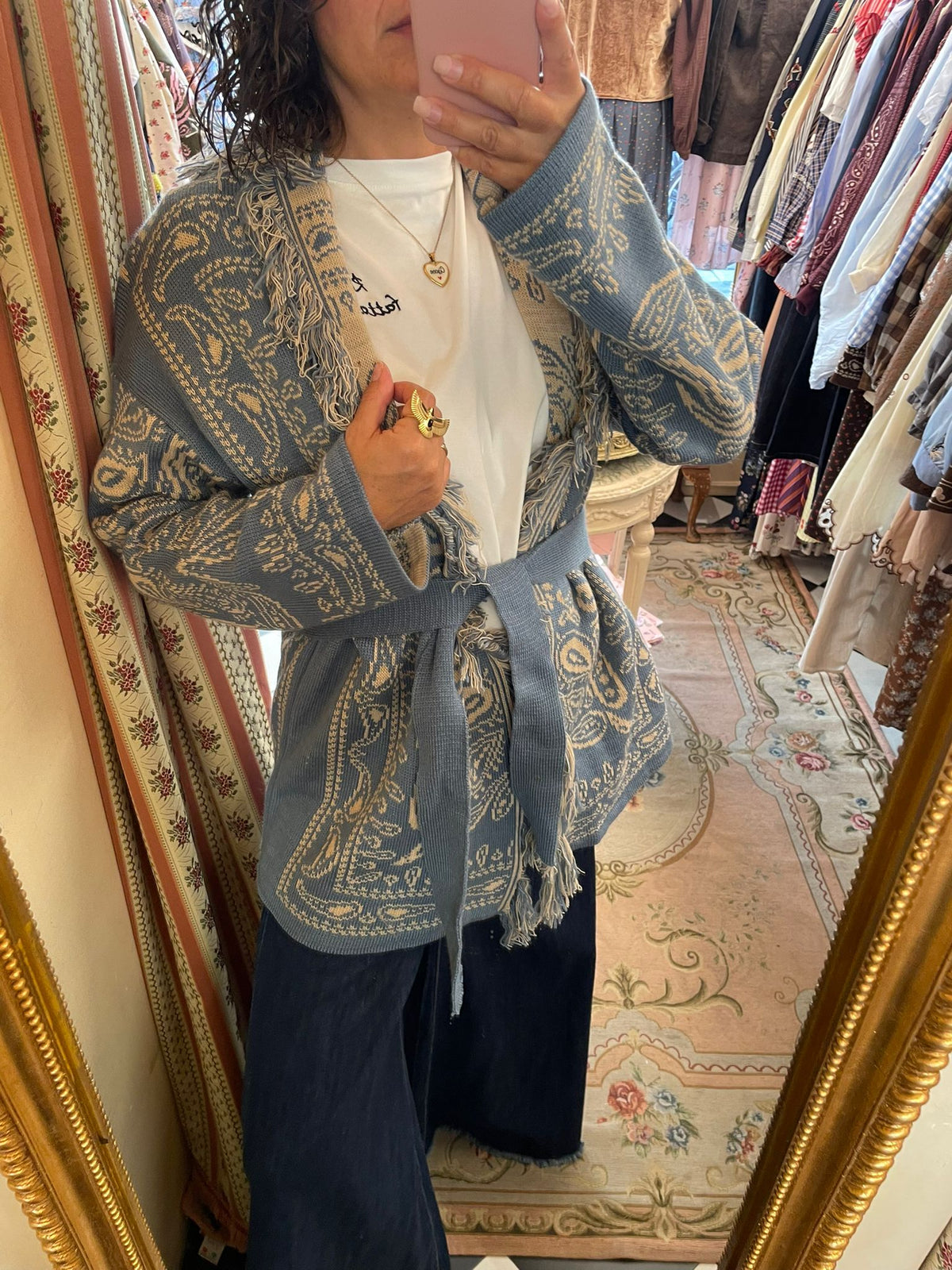 Cardigan Paisley - Carlo Deni