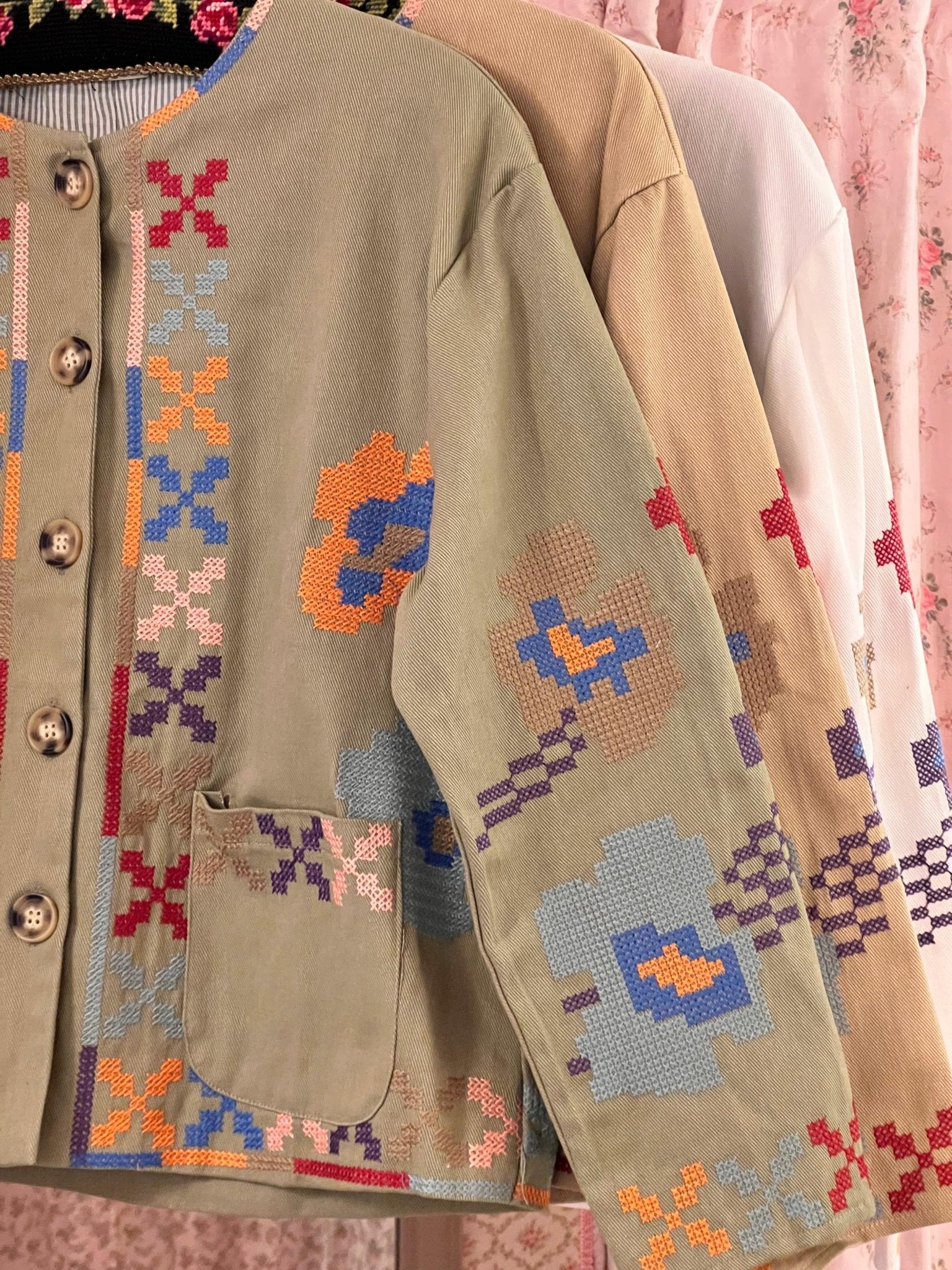 Giacca punto croce - Carlo Deni