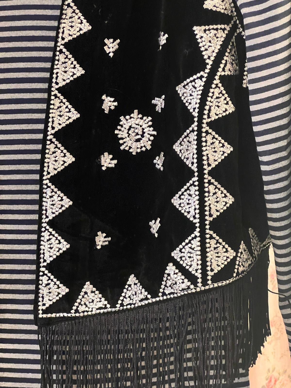 Gilet Boho ricamato - Carlo Deni