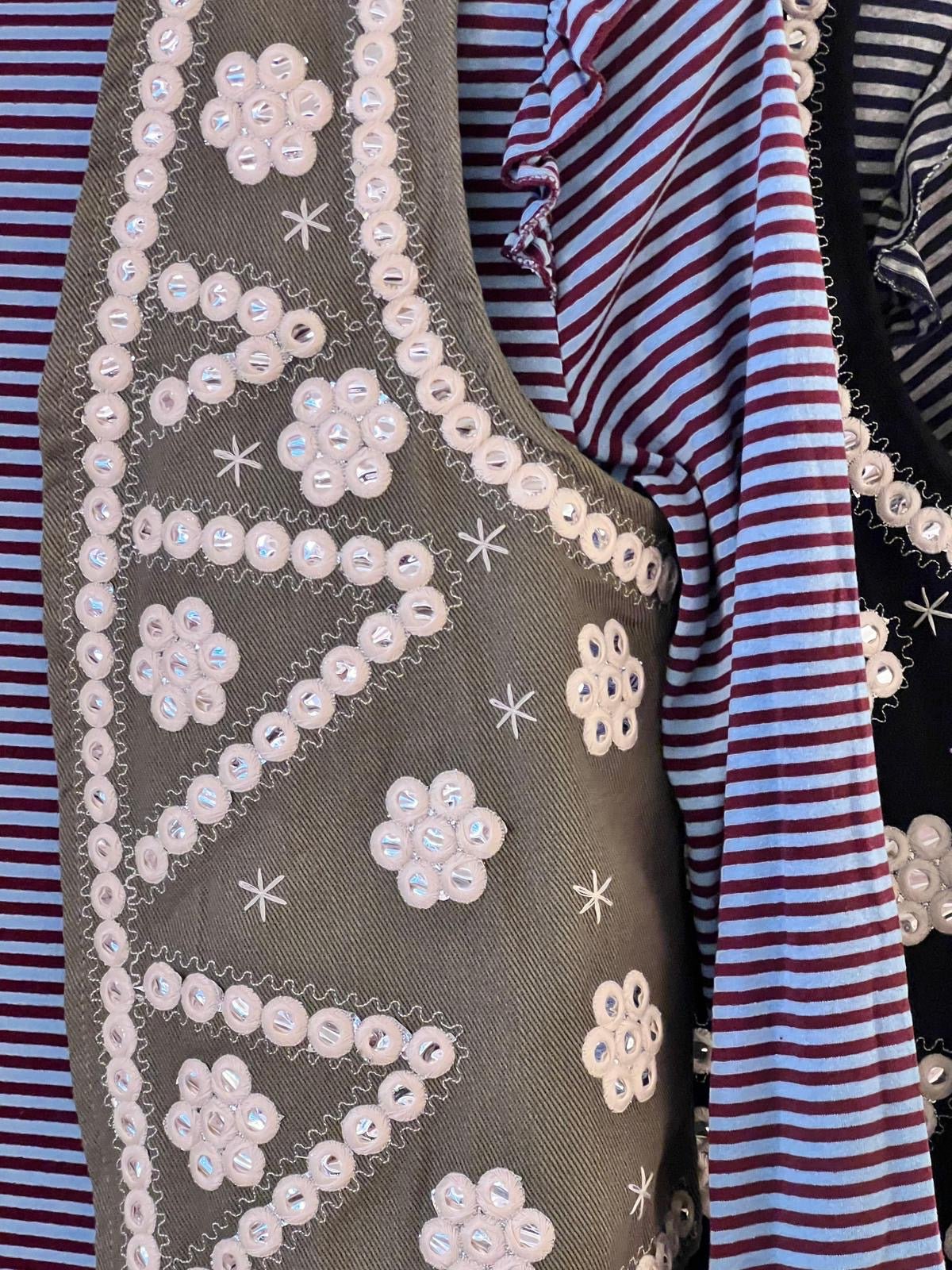 Gilet Boho ricamato - Carlo Deni