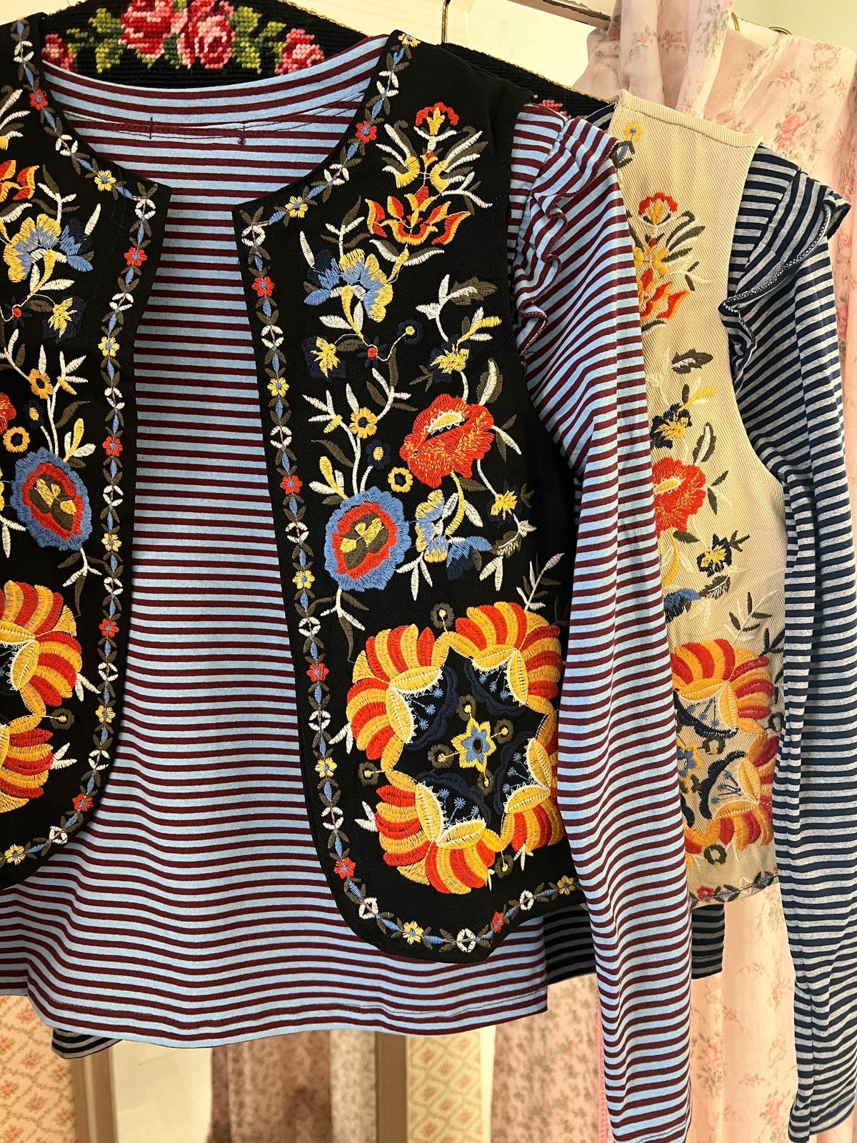 Gilet Boho ricamato - Carlo Deni