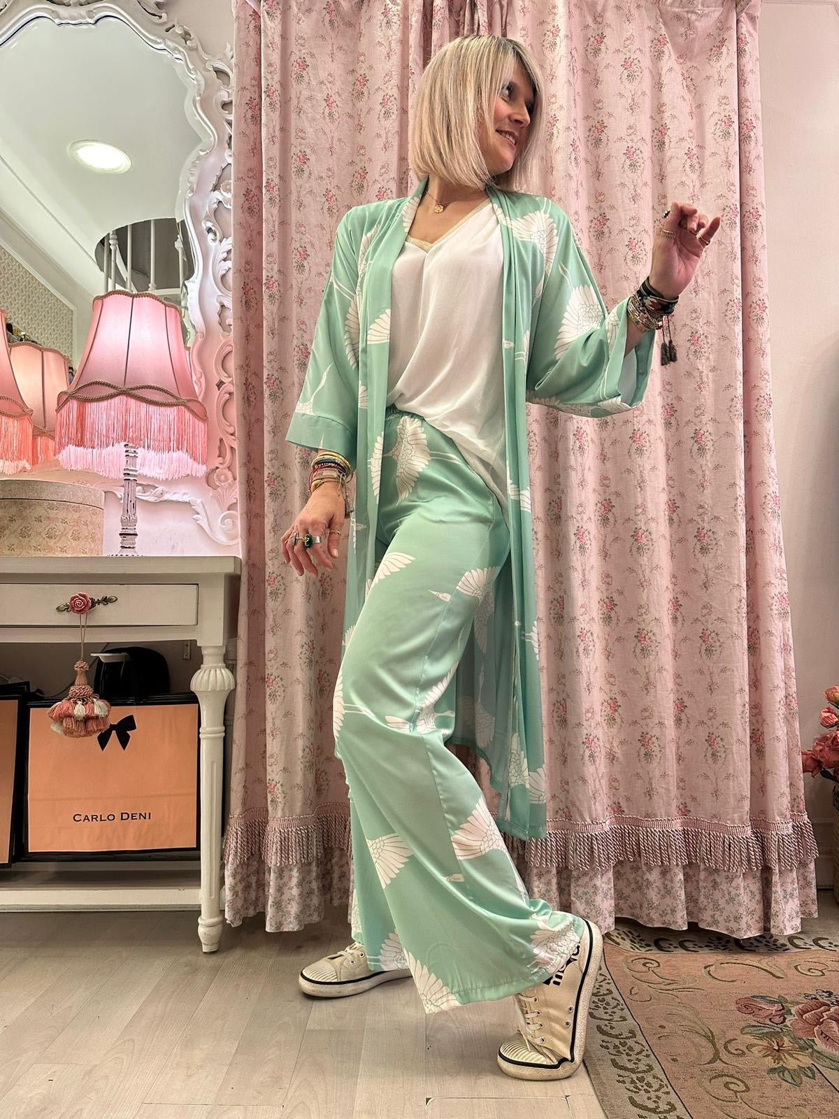 Kimono Aironi Tiffany - Carlo Deni