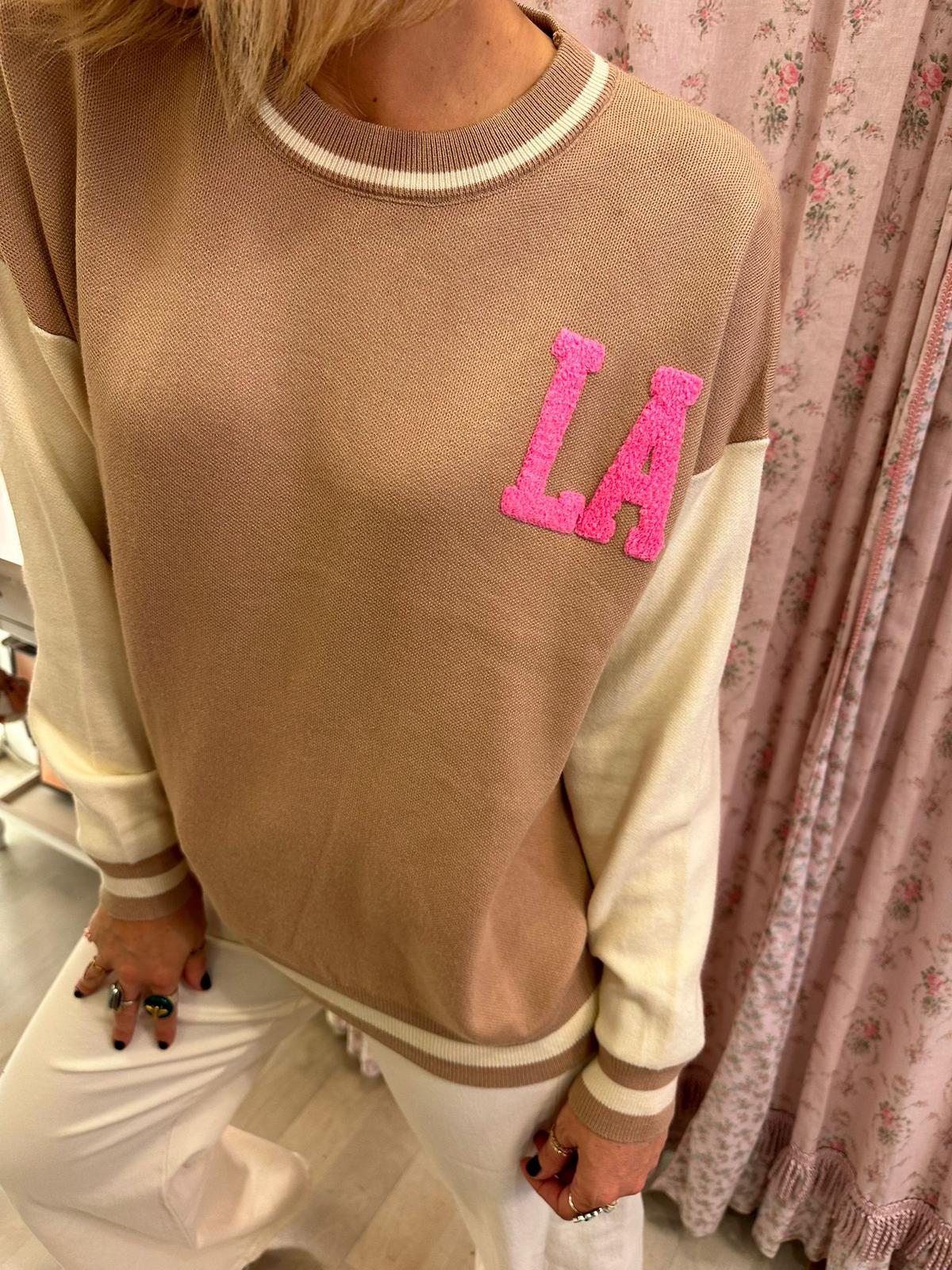 Pull Los Angeles beige - Carlo Deni