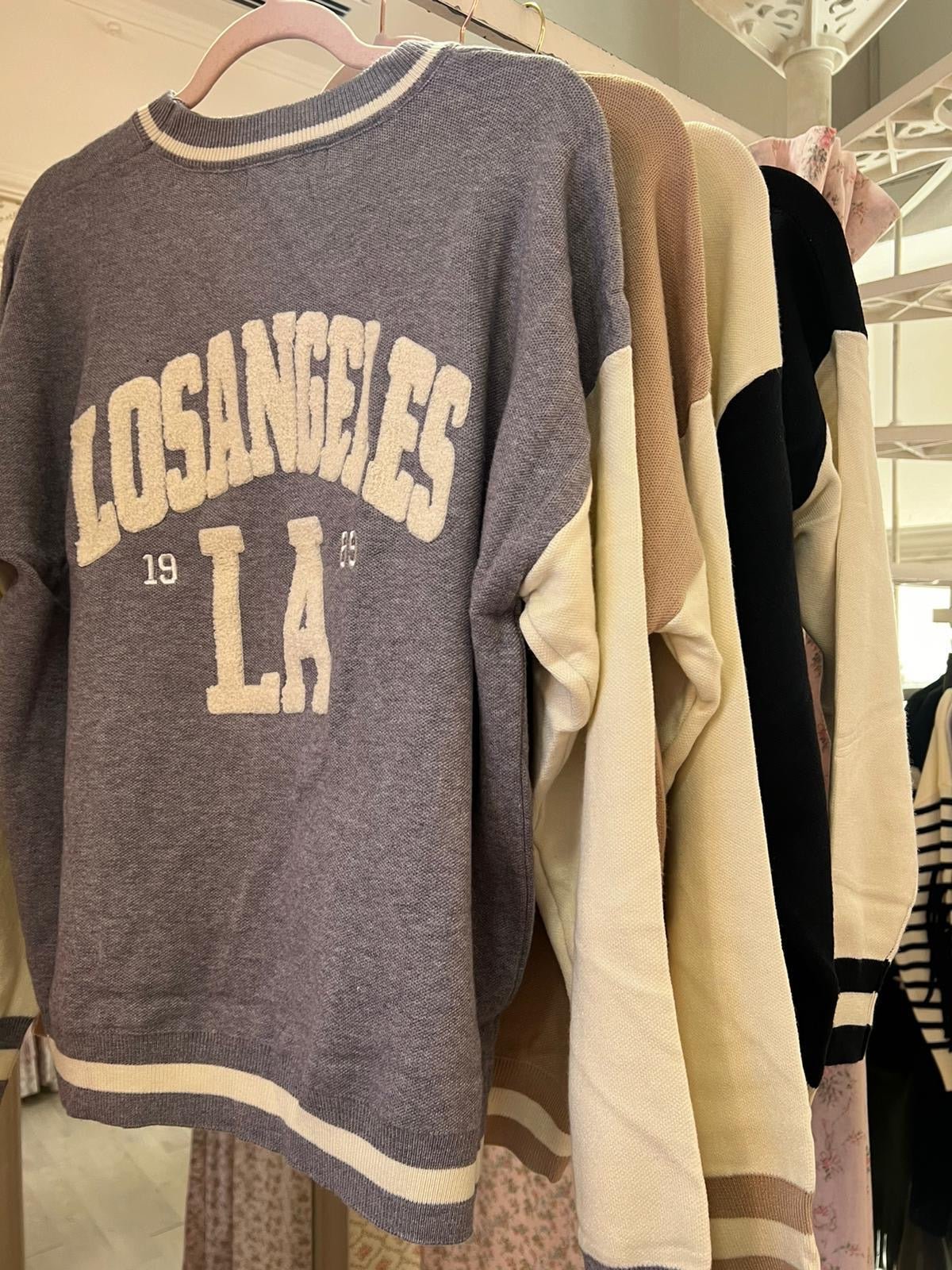 Pull Los Angeles grigio - Carlo Deni