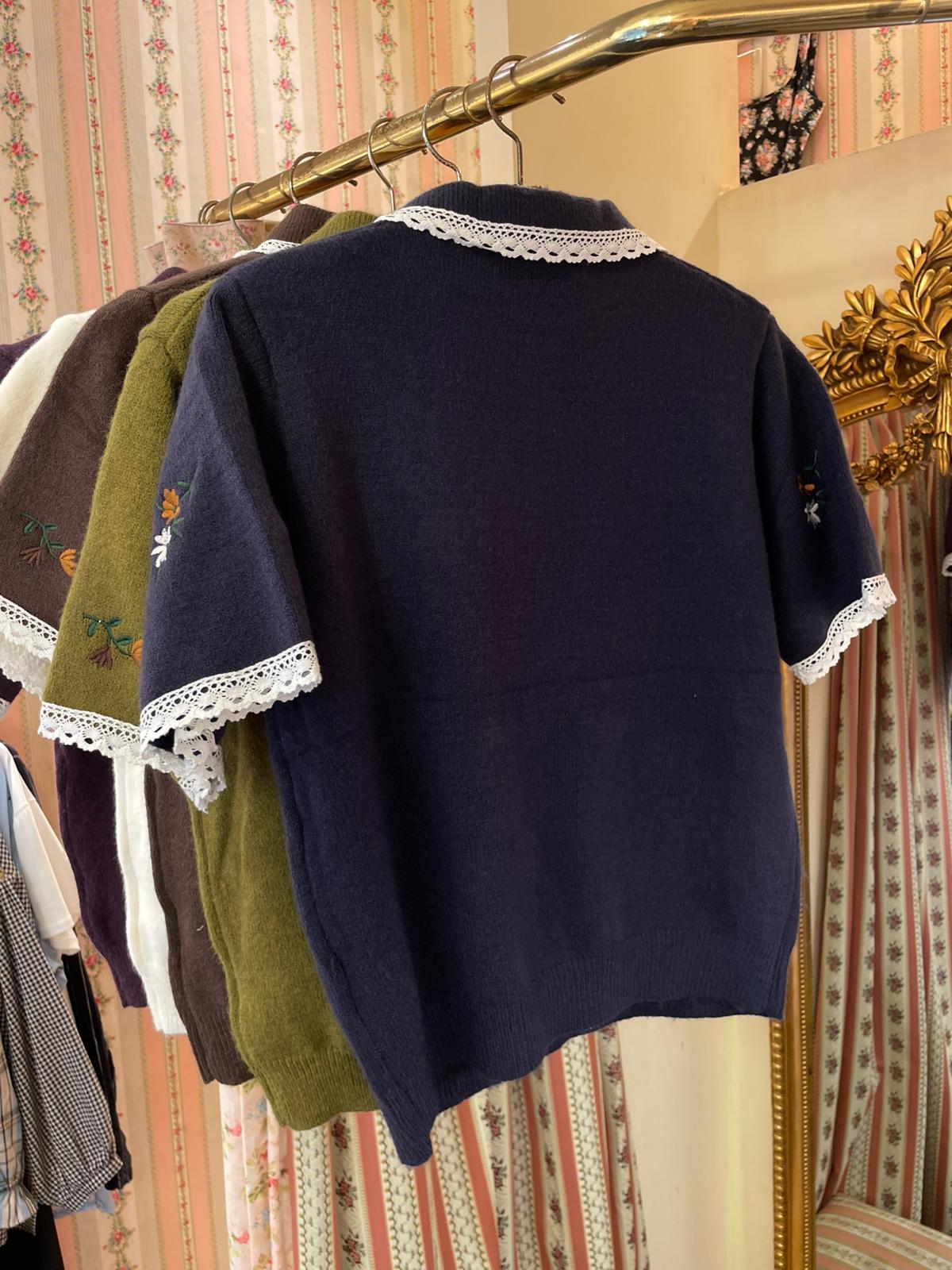Pull Maeline pizzo - Carlo Deni