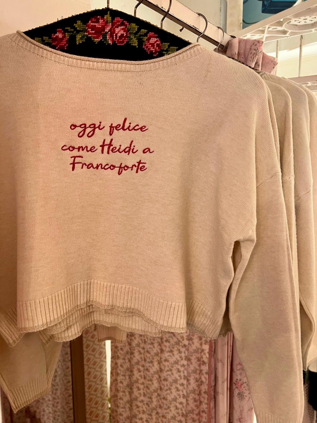 Pull oggi felice come Heidi a Francoforte - Carlo Deni