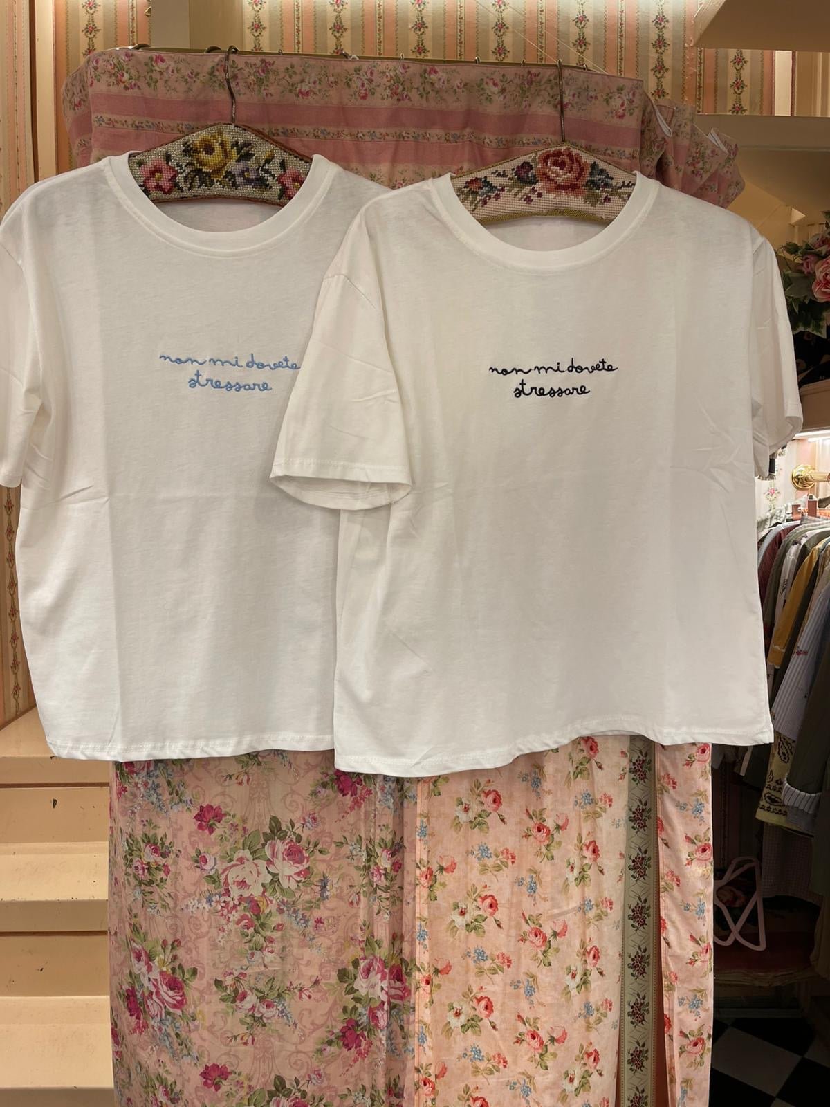 T-shirt non mi dovete stressare - Carlo Deni