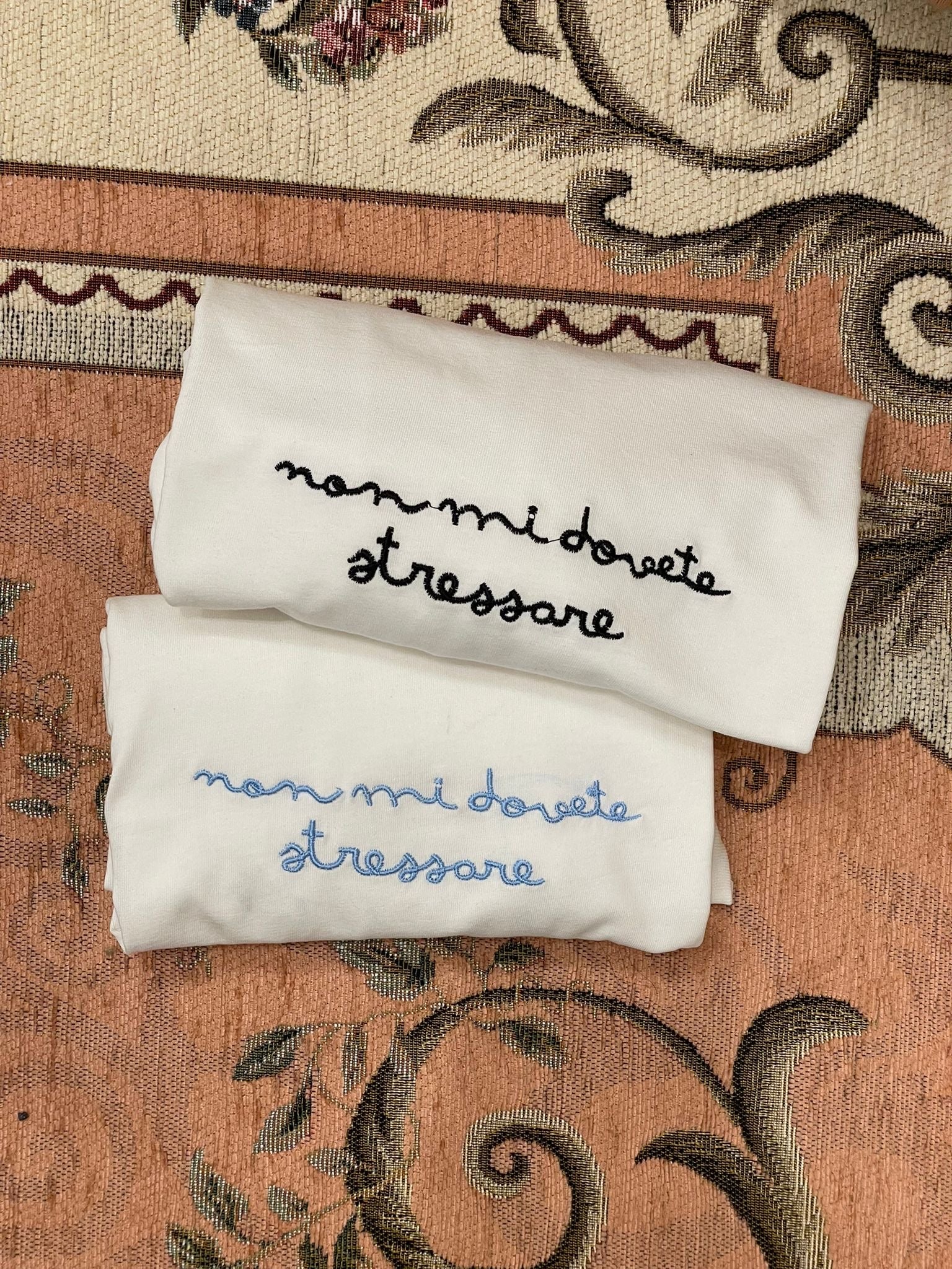 T-shirt non mi dovete stressare - Carlo Deni