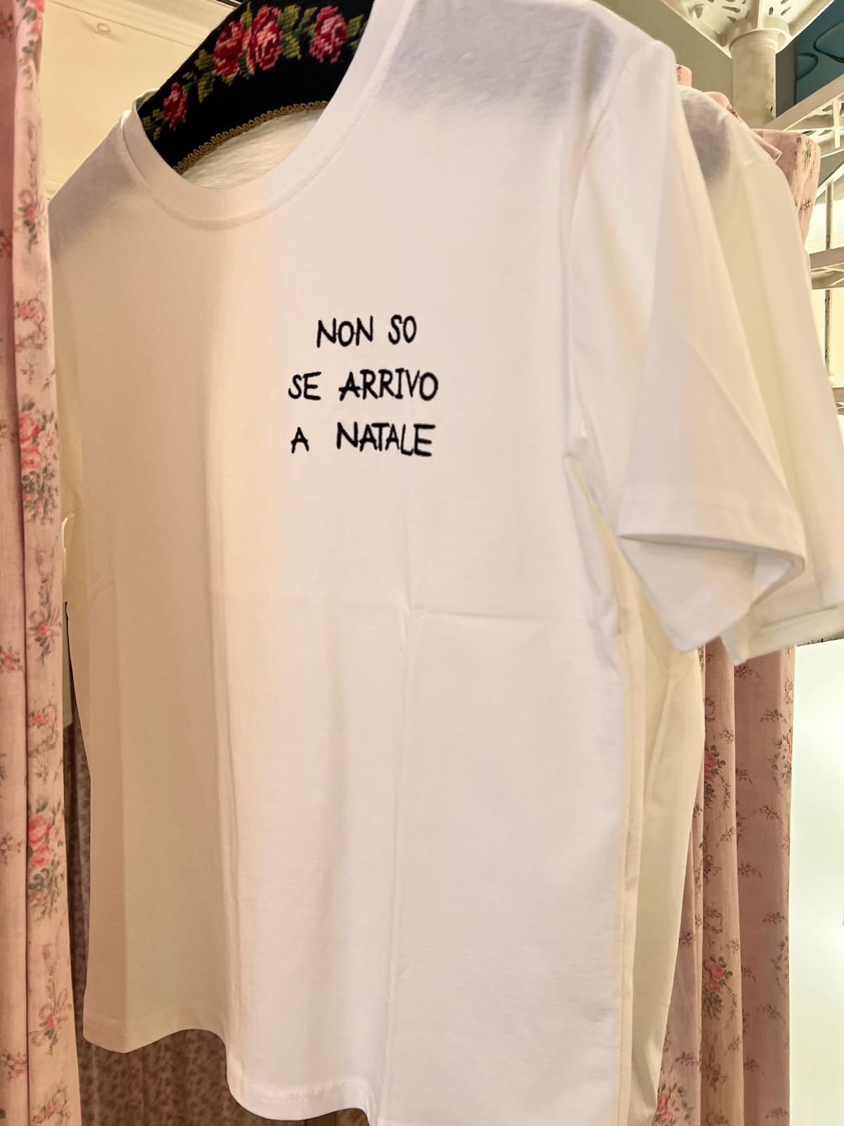 T-shirt Non so se arrivo a Natale - Carlo Deni