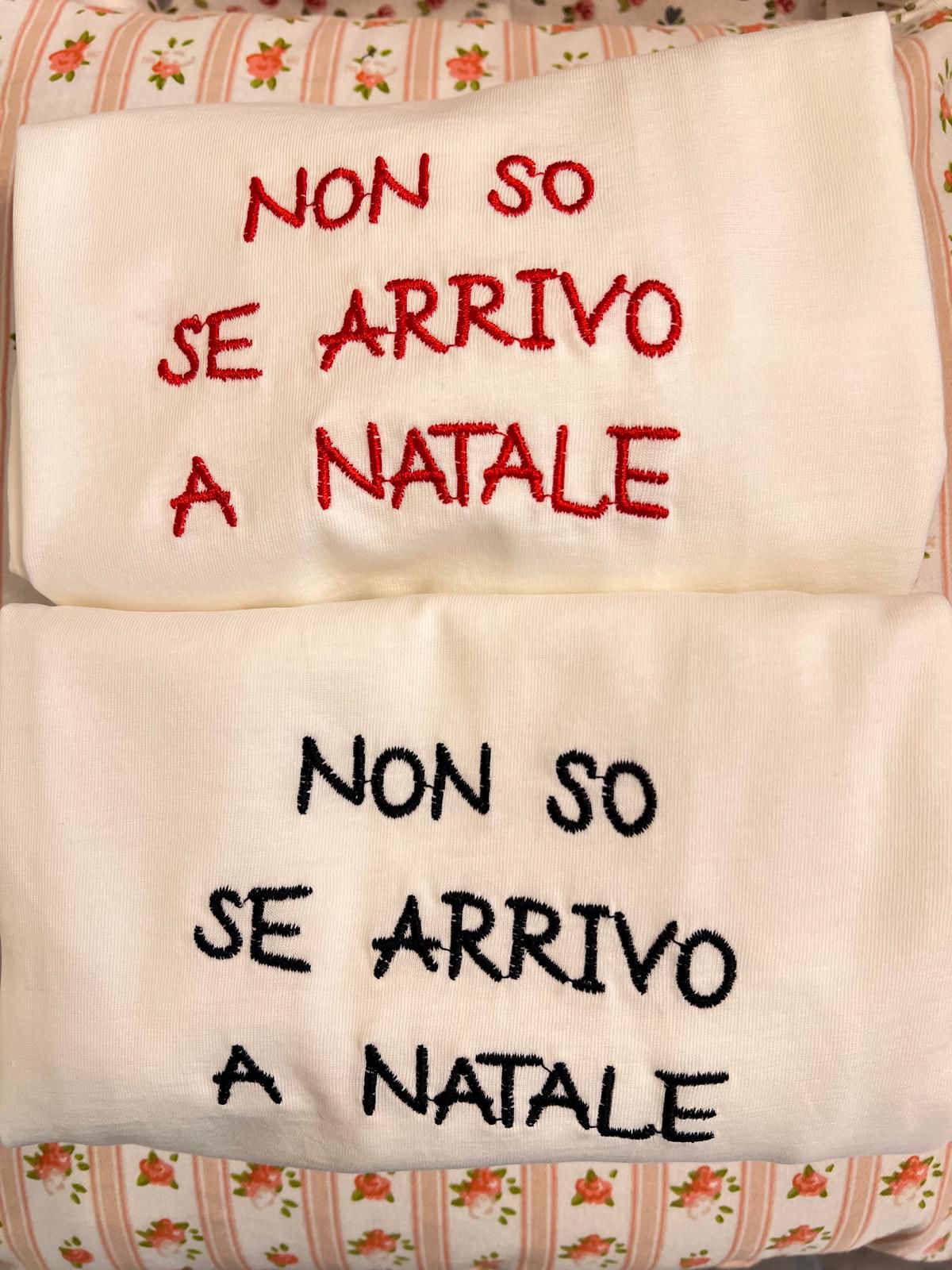 T-shirt Non so se arrivo a Natale - Carlo Deni