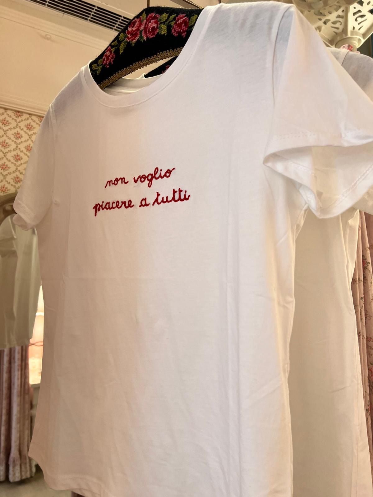 T-shirt Non voglio piacere a tutti - Carlo Deni