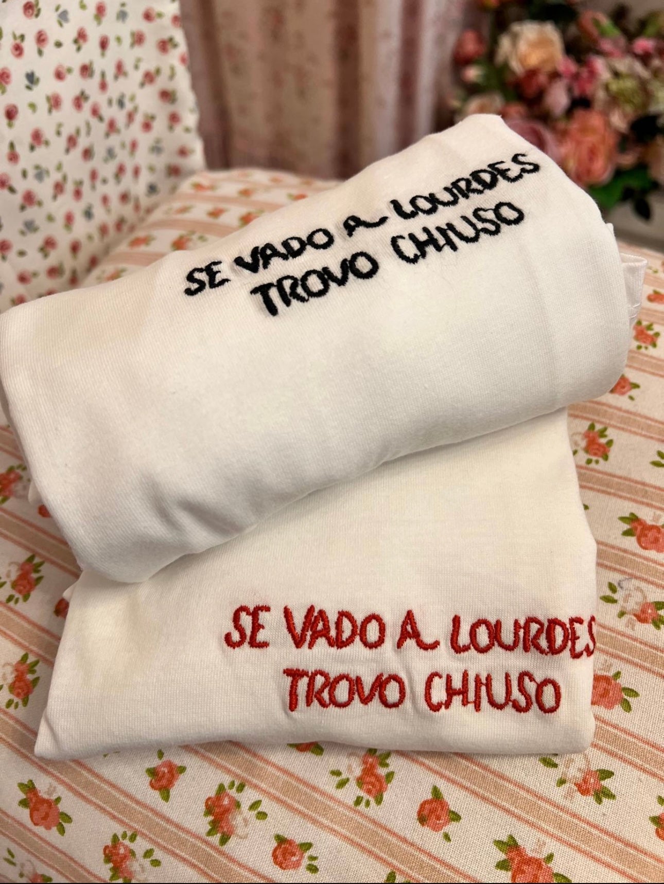 T-shirt Se vado a Lourdes trovo chiuso - Carlo Deni