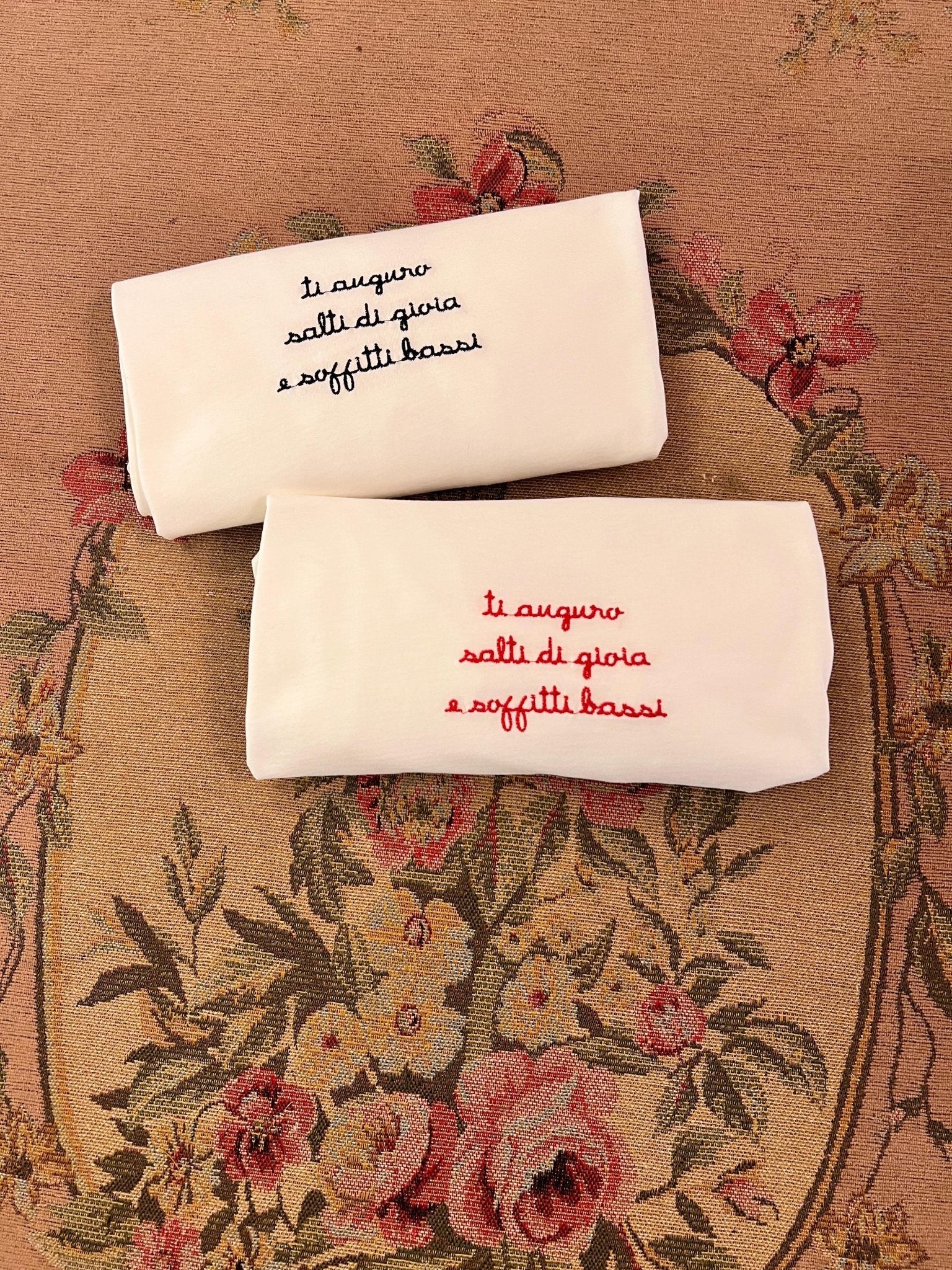 T-shirt ti auguro salti di gioia e soffitti bassi - Carlo Deni